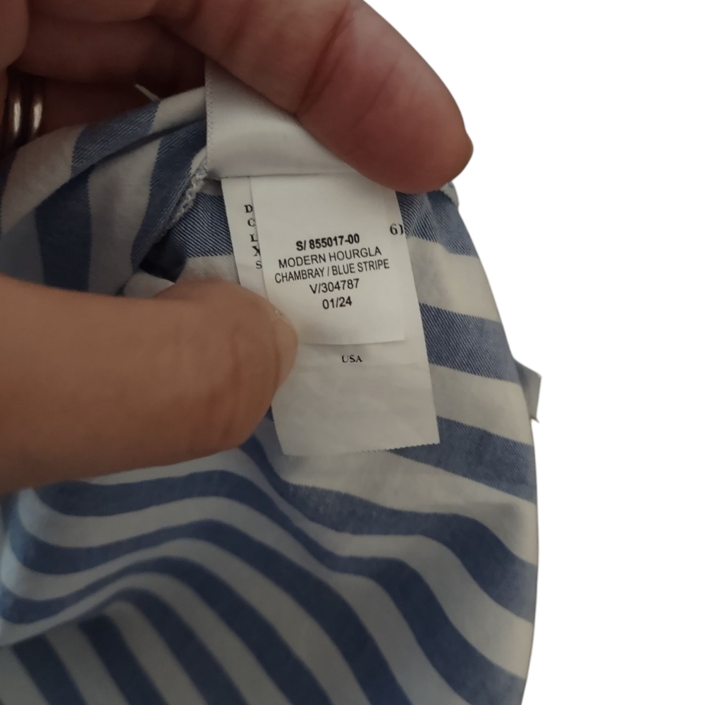 Old Navy Modern Hourglass Striped Skirt NWT - Picture 8 of 12